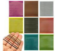 Generico Fly Wastes - Synthetic Sheets for Tying, Material for Wrapping the Production of Baits | Portable Kit for Saltwater Water for the Construction of, Crea