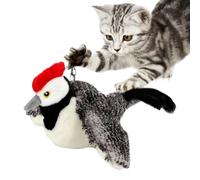 Generico Flying Cat Toy | USB Rechargeable Interactive Against Boredom | Toys with Twitter Simulation, for Cats Small Dogs Home Indoor Outdoor