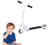 Genérico Foldable Finger Scooter, Small T-type Kick Toy with Brake, Fun Tabletop Push Scooter for Girls, Teenagers, Desktop, Fidget Exercise, Miniature, Portable
