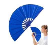 Generico Folding Hand Fan - Chinese Decorative Dance Fan | Folding and Portable Dance Fan - for Men and Women, Shows, Traditional Ceremonies, Kung Fu Cosplay
