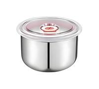 Generico Food Container: Stainless Steel Salad Dressing Container | Suitable for Travel: Stackable Containers for Small Portions, School, Kindergarten, Planning D