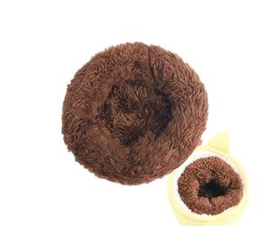 Genérico for Birds: Velvet Warm Pad 4.33 Inch Diameter, Soft And Light Cushion, Deformation Resistant Chicken Coop | Habitat Beautiful Material Sleep