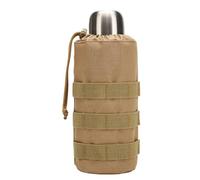 Genérico for Bottle - Lightweight Outdoor Bottle Holder with Rope Closure | Sports Bottle Holder, for the Whole Family Adults in Camping Hiking Cycling Travel and Outdoor Activities, khaki, Consulte