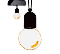 Genérico For Car: 3 Modes LED Interior Light, ABS Acrylic Mirror Decoration, USB Rechargeable Ambient Lamp, Stylish Vehicle Pendant Accessory | Decorati Lighting