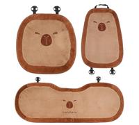 Generico For Car Seat - Capybara Plush Car Seat Mat, Pressure Drain Support Layer, Comfort Enhancing Seat Base, Travel Rest
