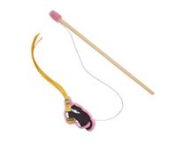 Genérico for Cats - Fun Rod with Feathers, Interactive Cat Toy - for Play, Fight Boredom, Exercise, Entertainment, Stimulate and Hunt