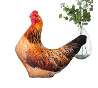 Generico For Chicks - Cute for Pets Chicken, Soft for Animals in the Shape of Chickens, Uniform Support Functional and Elegant Decor for Sofa Plush Decorative