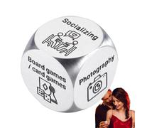 Generico For Couples - Metal Relationship Choosing Tool, Luxury Engraved Interaction Handmade Design | Funny Romantic Engagement for Use Scenarios Boyfriend Engagement