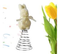 Genérico for Easter Tree,Rabbit with Fluff Seasonal Spring Decor | Bunny Table Centerpiece - for Home Gatherings Farmhouse Decor Fireplace Porch Centerpiece Basket