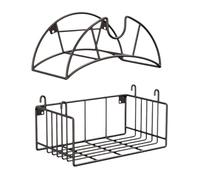 Genérico for Garden Hose: Metal Wall Mount Hook Heavy Duty Heavy Duty Multi-Purpose Outdoor Storage Solution for Pipes and Cables | for Garden, Pat