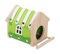 Generico For In Cages - Spacious Wooden with Perch, Home | for Sleeping and Playing at Home and Outdoors for As Blue Blackbird Robin