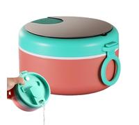 Generico for Noodles - PP 887ml | Food Container with Leak Proof Spoon, Microwave, Meal Prep, Lunch, Dinner, Instant Noodle with Strainer | Travel in uffi