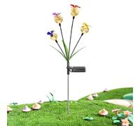 Generico For Outdoors | Butterfly Garden Stakes with Smart Sensor, Solar Powered Garden Decorations - for Patio Lawn Birthday Decor
