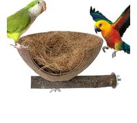 Genérico for Parrots - Warm Home Anti-Itch for Parrot Breeding | Bed, Suitable for Inseparable Cockatoos, Canary Finches in Winter, for Sleeping Habitat and Nests