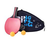 Genérico for Pong Paddle, Waterproof Hard Case | Anti-Shock Case for Shovel with Adjustable Strap and Ball Compartment, for Unisex Athletes Outdoor and Gym