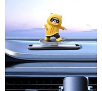 Genérico for Skateboard Bear Design Car Dashboard | Console for the centre of the car, universal decoration for the interior of the car