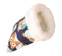 Genérico for Small Animal Winter Bed: Soft and Warm Sleeping Bag for Hamsters, Chinchillas and More | Warming Pad Sack, Cage Accessory, Rest How
