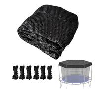 Genérico for Trampoline, Waterproof and High Protective Enclosure - Trampoline with Rope Tie-Down, for Jumping in the Outdoor Garden, Yard, Playground and Outdoor Playground