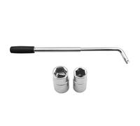 Generico for Wheels | Extendable Nut Cover Removal Tool - Adjustable Portable Tool for Unscrewing Car Wheel Bolts