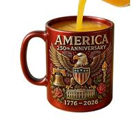 Genérico Fourth Millennium Cup: Decorative Ceramic Drink Mug, Memorial Tea Holder, Festive Kitchen Accessory, Souvenir Drink Container | Heritage Celebration Gift n