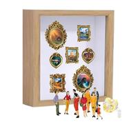 Generico Frame Box, Case - Lightweight for Silhouettes and Memories, Museum Shadow Box, Ideal Wedding Graduation Travel Board | Multipurpose Outdoor Indoor Utility Sturdy Ergonomic