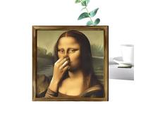 Genérico Framed Wall Art For Bathroom | Retro Poster Decor For Interior,Framed Picture For Bathroom,For Bedroom Student Residence Living Room Hotel Hallway