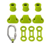 Genérico Friction Rope: Elastomer, Anchor Guard, Flexible Tension Buckle, Heavy Duty Rope Clip | Alpine Climbing Rappel Arboist Work Search Resc Mission