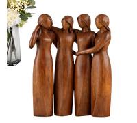 Genérico Friendship Figurines for Sisters - Sculpture Collection of Friendship Handpainted,Sculpture Souvenir of - for Living Room Bedroom Study Nursery and Bookshelf Display
