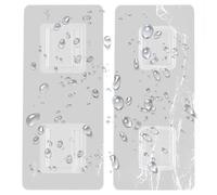 Generico From Transparent - Self-adhesive Durable and Nail-free Transparent Strong for Storing the Easy to Use Reusable Household Organizer Holder, Long Vertical Mouth Buckle, riferimento alla