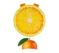 Generico Fruit Costume - Realistic And Funny Orange Halloween Costume Sliced Vegetables Cosplay With Matching Hat, Adult Size 32.68 Inch | er Festive Events By Se