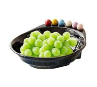 Genérico Fruit Tray for with Forks, Large Capacity with 6 Forks | Fruit Tray for Treating | for Appetizers Dinners, Family Gatherings, Snacks, Picnics and Outdoors
