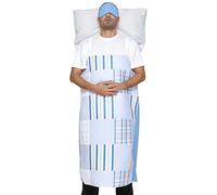 Generico Fun Costume | Hospital Theme Sick Patient for Parties and Group Gatherings, Practical Suit Funny Fancy Dress Party Home Party Men Women Cosplay