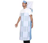 Generico Funny Halloween Costume - Hospital Theme Sick Patient for Parties and Group Gatherings, Practical Dress Funny Fancy Dress Party Home Party Men Women Cosplay