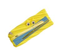 Generico Funny Pencil Case, Large Capacity Portable Pen Organizer | Portable Pen Holder, for School Students Teachers Artists Office Teenagers University Travelers, yellow, Please refer to the