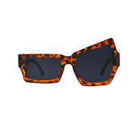 Generico Funny Shaped Sunglasses - Irregular Eyewear, Novelty UV Protection Glasses | Outlandish Design Sunglasses with UV Blocking and Playful for Party Driving by s, Leopard Print Frame Gray Piece