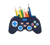 Generico Game Controller Case - Silicone Cool Gamer Stationery Bag, 8.3 Inch Lightweight Pen Case | Large Capacity Student Storage Button, blue, Please refer to the description, Please refer to