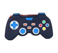 Genérico Gamer Pencil Box - Large Capacity Gaming Pen Case - Console Theme with Cool Zipper | Practical Stationery Bag for Kids, Teens, School Work, azul, Consulte la descripción, See description
