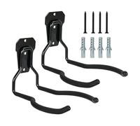 Genérico Garage Wall Tool Organizer | Black Tool Hanger - Space Saving Multipurpose Non-Slip Holder,Multipurpose Hook Holder As Save