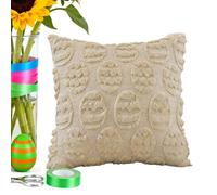 Genérico Genérico Spring Decorative Pillow Covers | Easter Sofa Pillow Covers for Picnic, Home, Living Room, Home, Chair, Classroom, Office, Apartment, Bedroom, Ho