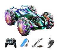 Generico Gesture Detection - Hand Controlled Stunt Vehicle for Kids 8+, Remote Control Acrobatics with 360° Rotation with and Music, RC Rechargeable with 4 Wheels Motors