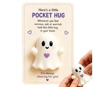 Genérico Ghost Figure Card Inspirational Comforting Support Keepsake