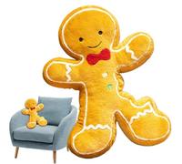Generico Gingerbread Plush Toy - Christmas Plush Toy | For Parties - For Winter Living Room Sofa Office Bedroom Bedside Table Holiday Fans Home Owners