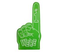 Generico Gladiator Foam - 18 Inch Giant Eva Hand Fingerprints | Number 1 Fan Fingers for Victory Gestures, Applause, Scream, Sponge Gloves