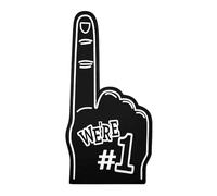 Generico Gladiator Foam - 18 Inch Giant Eva Hand Fingerprints | Number 1 Fan Fingers for Victory Gestures, Applause, Scream, Sponge Gloves