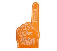 Generico Gladiator Foam - 18 Inch Giant Eva Hand Fingerprints | Number 1 Fan Fingers for Victory Gestures, Applause, Scream, Sponge Gloves