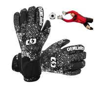 Genérico Goalkeeper Gloves | Breathable, Non-Slip, with Elastic Thickness and Comfortable - Goalkeeper Gloves for Youth and Children | for Children, Girls, Adults, Teens and the Whole Family