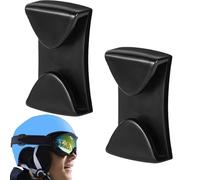 Genérico Goggle Clips - Goggle Straps | Ski Goggle Clips | Anti-Drop Goggle Clips, Winter Sports Accessories, Side Rails Belt Buckles, Ski Accessories, Quick Release Goggle Grip For Collars & Skiing
