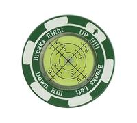 Generico Golf Ball Hat Clip, Golf Markers for Putting Green | Reading with Horizontal Bubble Trainer | for the Multipurpose Hat Clip for Indoor Outdoor Use