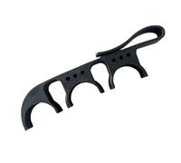 Genérico Golf Ball Holder Clip - Folding and Swivel Belt Accessory | Storage Clip 3 Golf & Tee Holder ABS | Compact Accessory Games Balls Waist Support