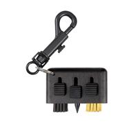 Generico Golf Club Cleaner Brush | 3pcs Multifunctional Groove Cleaning Scrub Brush | Durable Golf Cleaner Tool for Club Shoe Tips | by Go